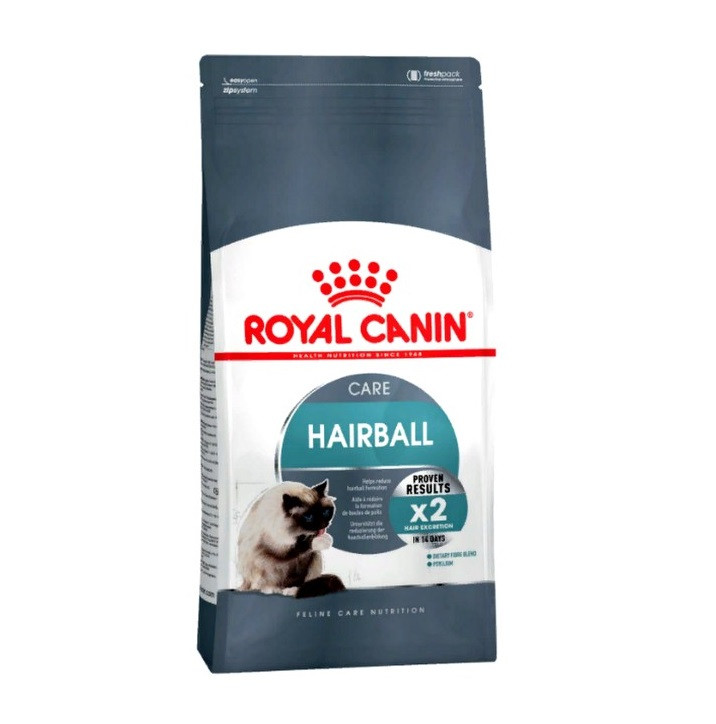 Royal Canin HAIRBALL CARE для профилактики образования комочков шерсти в ЖКТ у кошек, 2 кг - фото 1 - id-p116181847