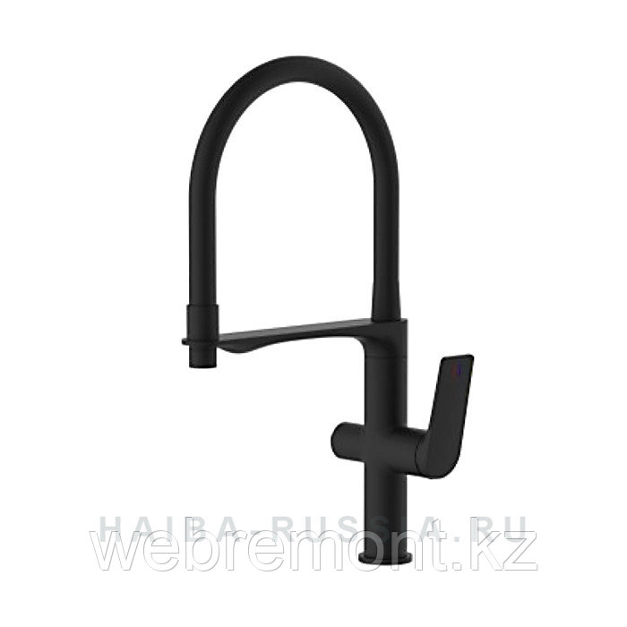 Смеситель для кухни со встроенным фильтром HAIBA HB76816-7 черный