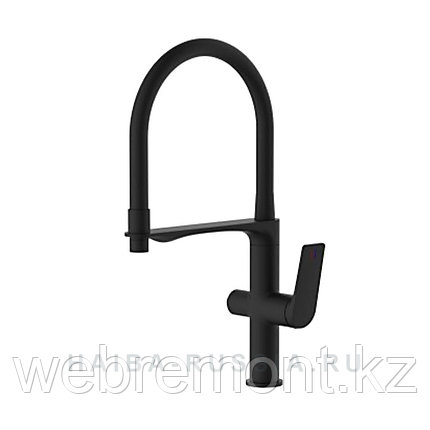 Смеситель для кухни со встроенным фильтром HAIBA HB76816-7 черный, фото 1