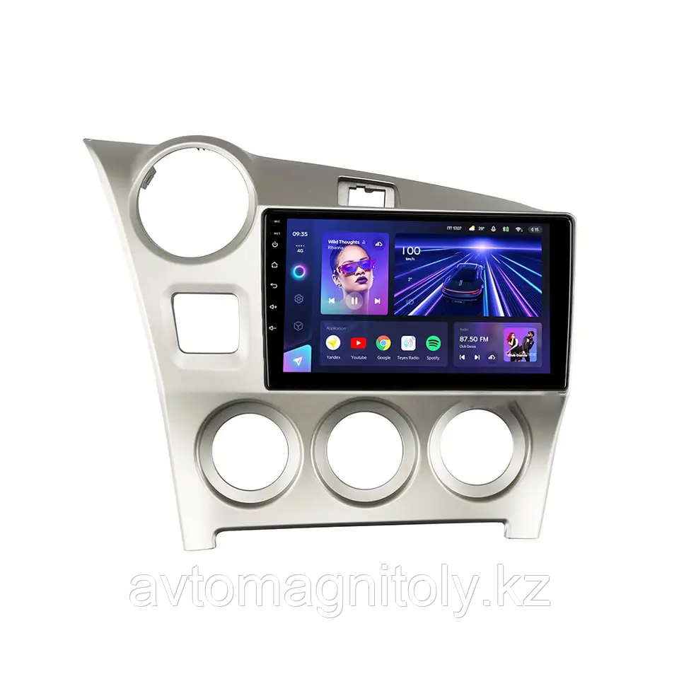 Автомагнитола Teyes CC3 2K 6GB/128GB для Toyota Matrix 2008-2014