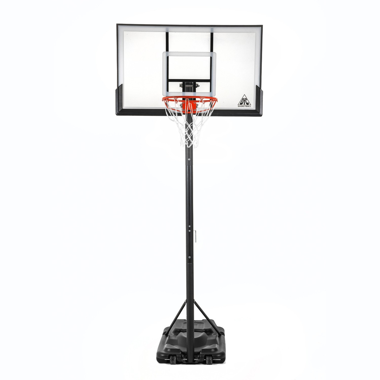 Баскетбольная мобильная стойка DFC STAND52P 132x80cm поликарбонат раздижн. рег-ка (два короба) - фото 2 - id-p113819320