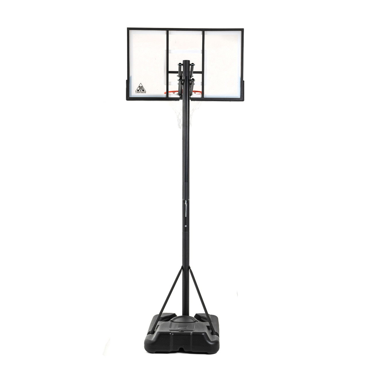 Баскетбольная мобильная стойка DFC STAND52P 132x80cm поликарбонат раздижн. рег-ка (два короба) - фото 4 - id-p113819320