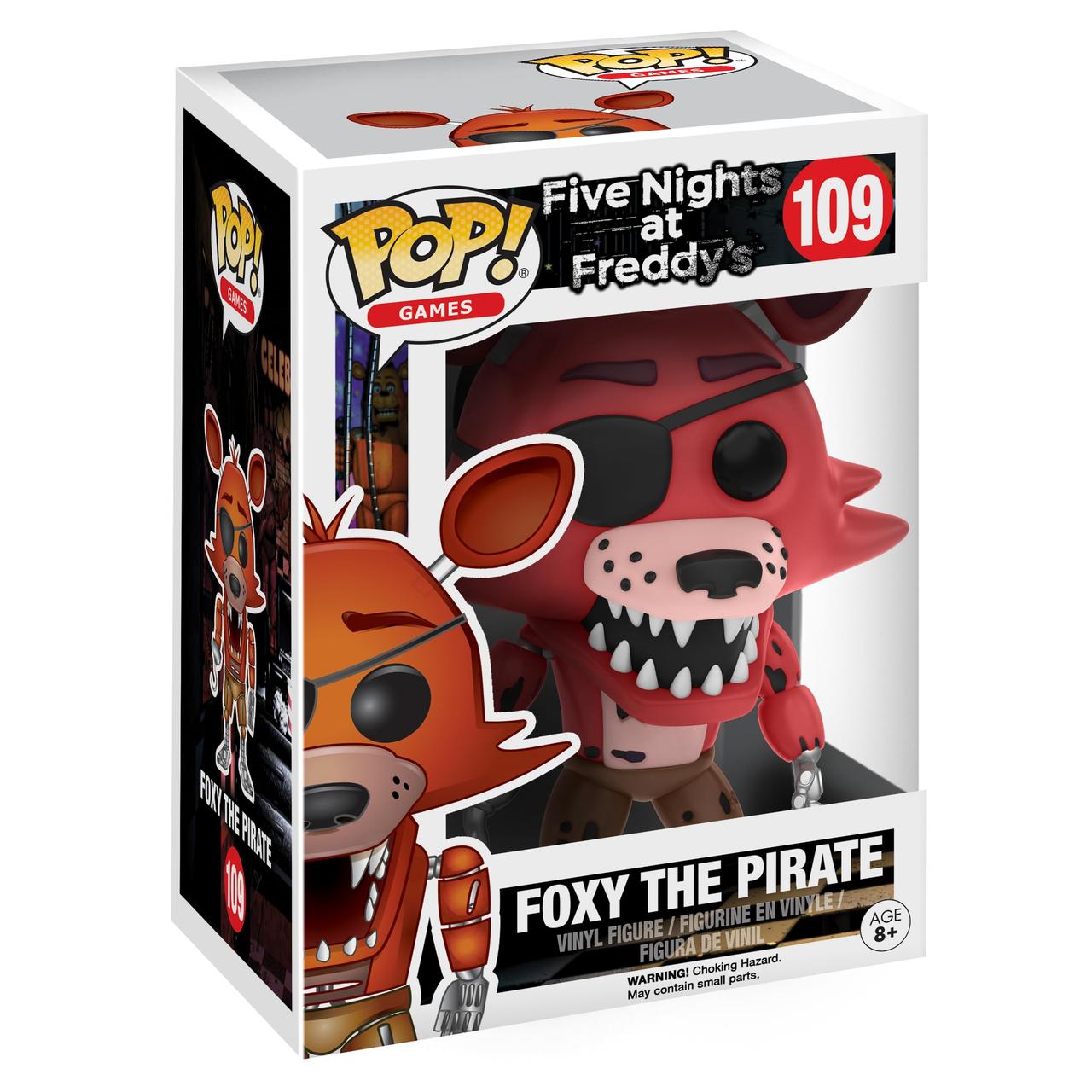Funko Pop Foxy The Pirate - Five Nights at Freddy`s - 109 (ТЦ Евразия) - фото 1 - id-p116183377