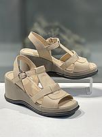Качественные женские сандалии Турция. Кожаная женская обувь., фото 5