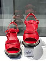 Качественные женские сандалии Турция. Кожаная женская обувь., фото 8