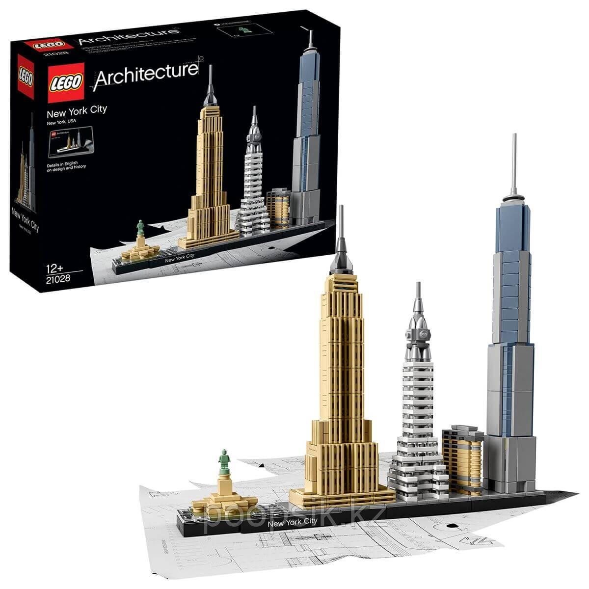 LEGO Architecture Нью-Йорк 21028 - фото 1 - id-p116183588