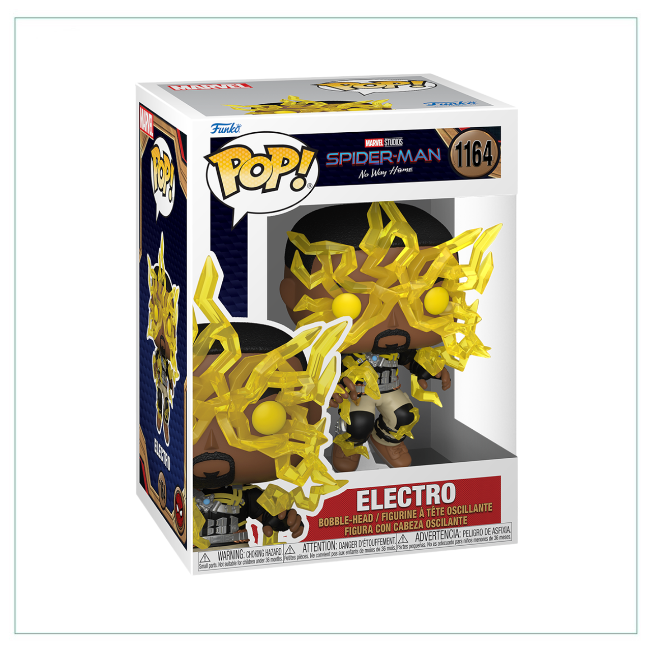 Funko Pop Electro - Spider-Man: No way home - 1164 (ТЦ Евразия), фото 1