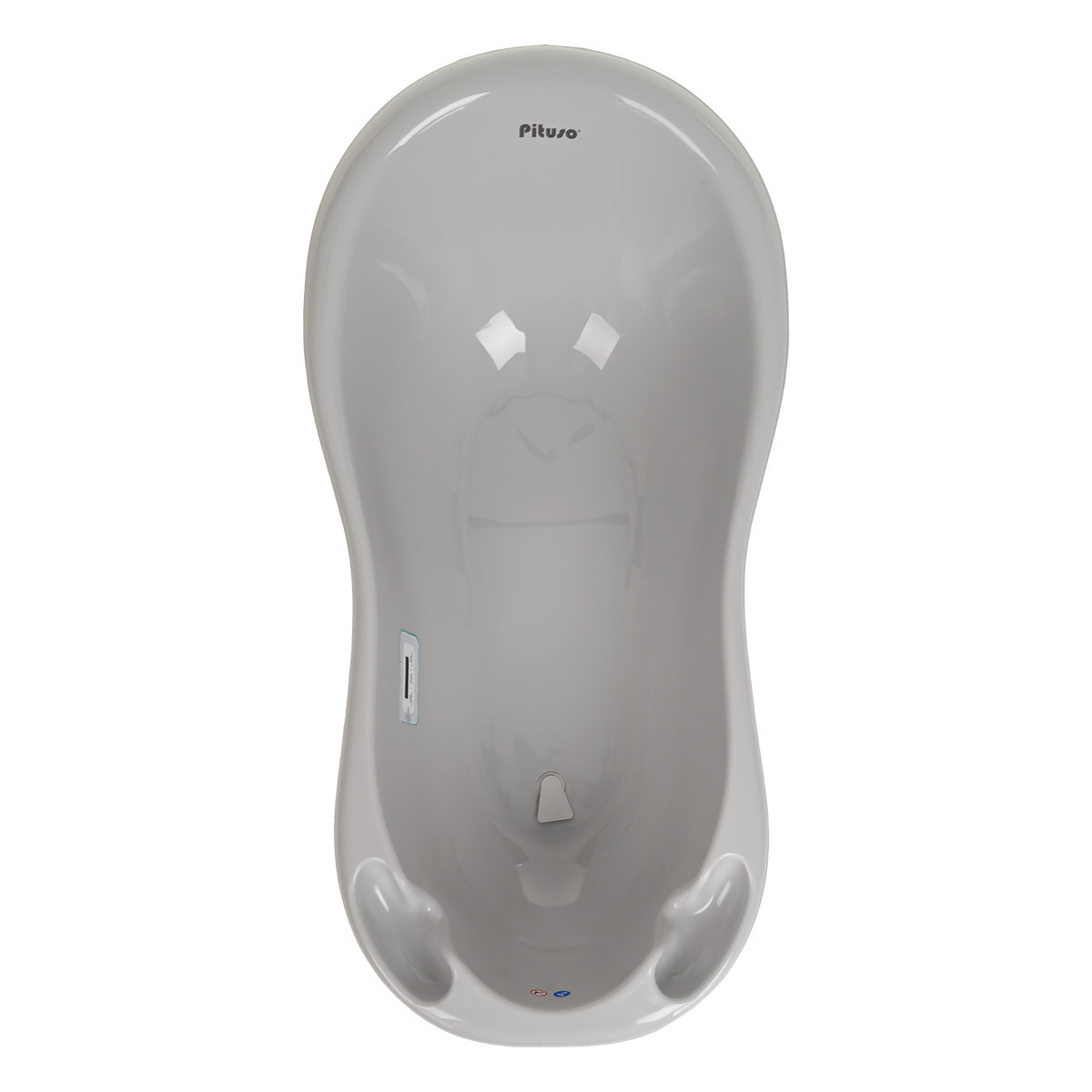 Ванночка Ronda Pituso c термометром 101 см, серый - фото 4 - id-p116183880