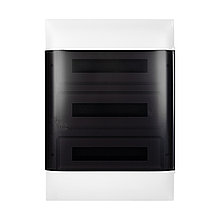 Щит встраиваемый Legrand Practibox S 3х18 IP40 Дымчатая дверь 2-020831 137558