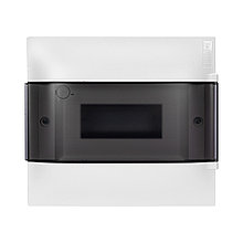 Щит встраиваемый Legrand Practibox S 1х8 IP40 Дымчатая дверь 2-020828 134558