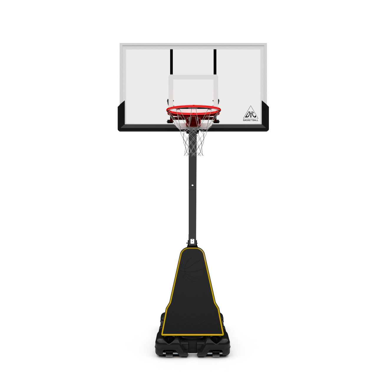 Баскетбольная мобильная стойка DFC STAND54G 136x80cm стеклo - фото 2 - id-p116184435