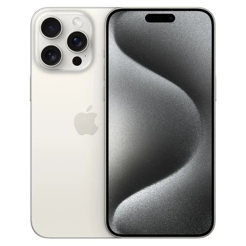 Смартфоны Apple iPhone 15 Pro Max 256GB White - фото 1 - id-p116184479