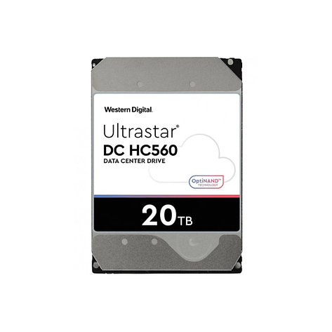 Внутренний жесткий диск (HDD) Western Digital Ultrastar DC HC560 WUH722020BLE6L4 20TB SATA, фото 3