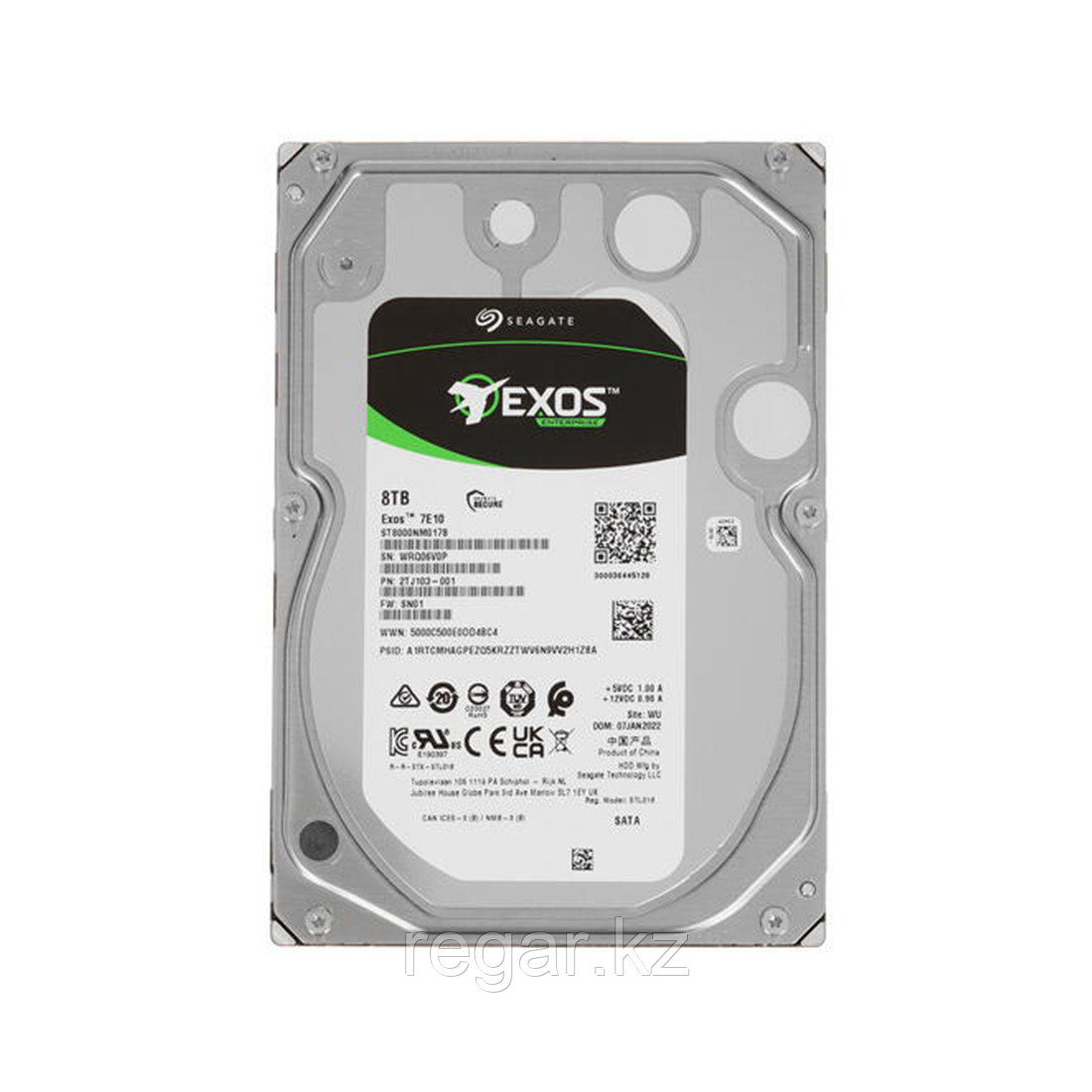 Жесткий диск Seagate Exos ST8000NM017B HDD 8Tb - фото 1 - id-p116186028