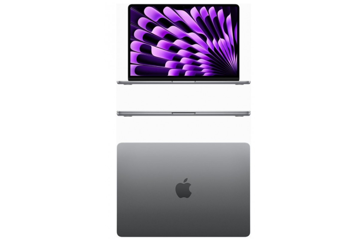 MacBook Air 15,3'' M2 8-CPU 10-GPU MQKP3 - 8/256GB Space Gray - фото 2 - id-p116192997