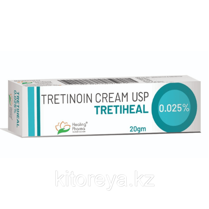 Третиноин 0,025% ( Tretinoin cream Healing Pharma ) крем для лечения прыщей и омоложения кожи 20 гр - фото 1 - id-p116193066