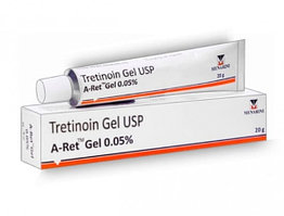 Третиноин 0,025% ( Tretinoin gel Menarini ) гель от пигментации, акне, морщин и прыщей 20 гр