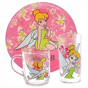 DISNEY TINK BELL набор, 3 предмета - фото 1 - id-p116193257