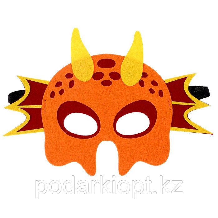 Карнавальная маска «Дракоша» - фото 1 - id-p116191661