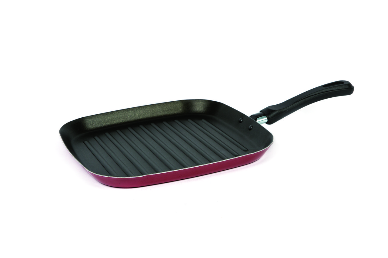 Сковорода гриль RAVELLI "Линия 10" 28см