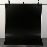 Фотофон для предметной съёмки "Чёрный" ПВХ, 100 х 70 см