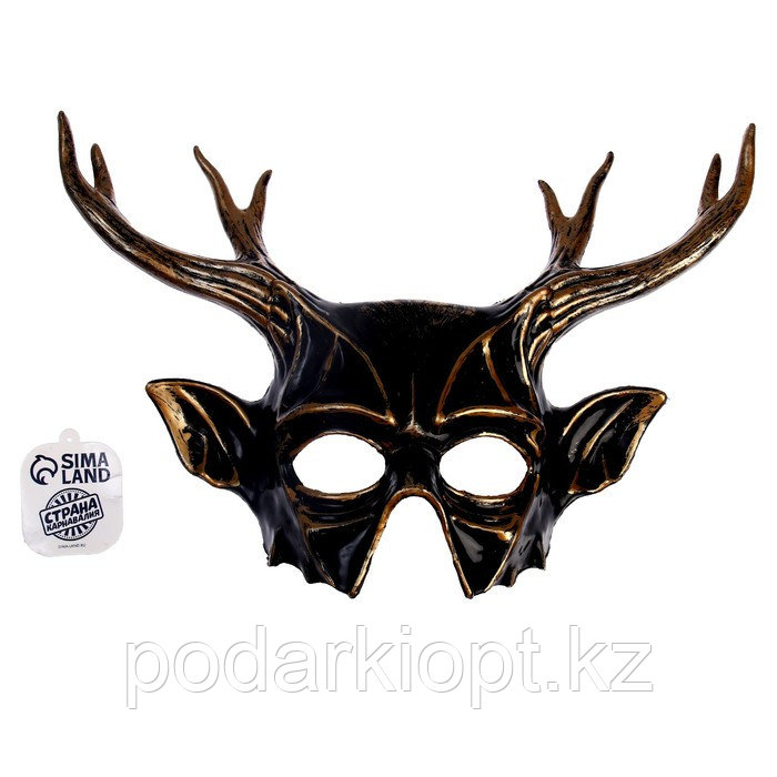 Карнавальная маска «Рога» - фото 1 - id-p116190886