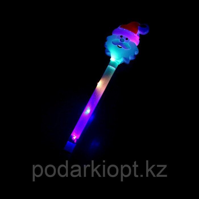 Световая палочка «Дедушка Мороз», цвета МИКС - фото 7 - id-p116187440