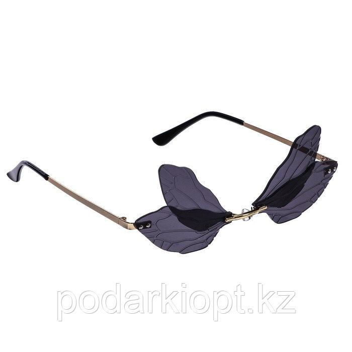 Карнавальные очки "Бабочка", цвета МИКС - фото 1 - id-p116191926
