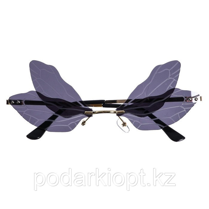Карнавальные очки "Бабочка", цвета МИКС - фото 2 - id-p116191926