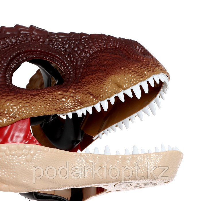 Интерактивная маска динозавра «Раптор», звуковые эффекты, работает от батареек - фото 3 - id-p116191987