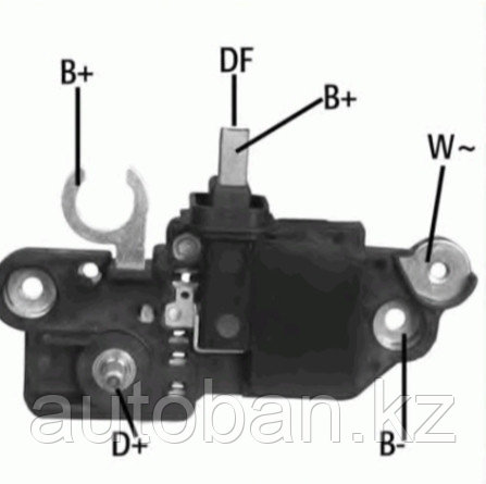 Реле-регулятор генератора Opel Astra/Vectra/Signum/Tigra/Meriva/Zafira 1.2-3.2i/1.9CDTi 2002>