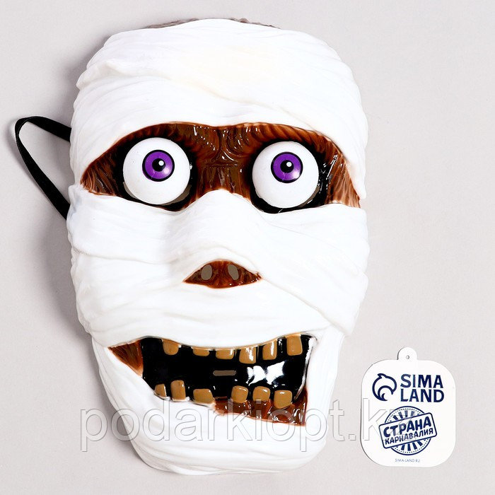 Карнавальная маска «Мумия» - фото 3 - id-p116191105