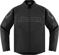 Мото куртка ICON HOOLIGAN, черная, размер XL
