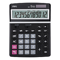 Калькулятор настольный DELI "1631" 12 разрядный черный
