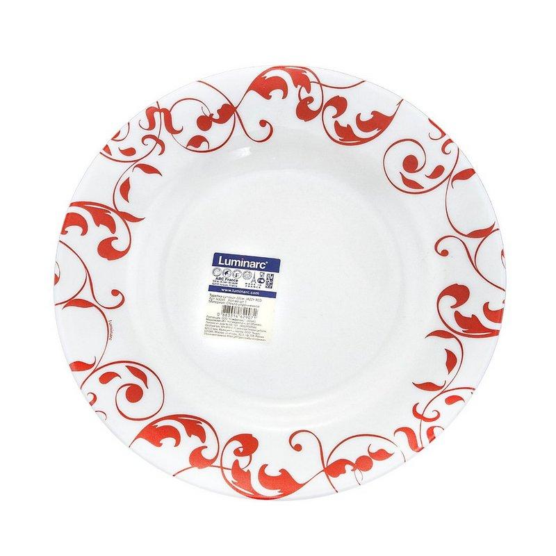 JAZZY PURE RED тарелка суповая 21 см