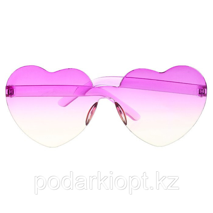 Карнавальные очки «Сердечки», цвета МИКС - фото 2 - id-p116190360