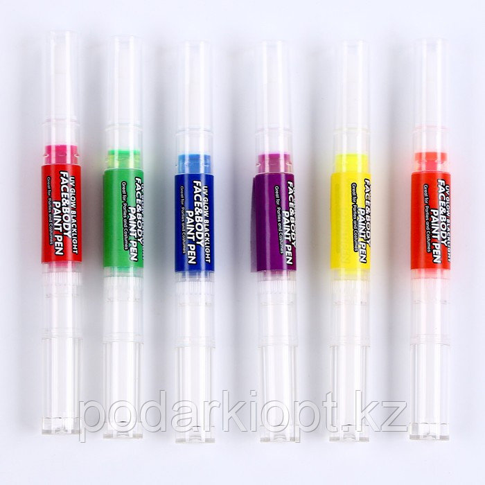 Грим-ручка для лица и тела, светится от ультрафиолета, 3 мл., цвет МИКС - фото 3 - id-p116191248