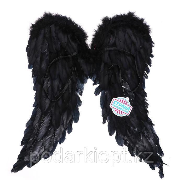 Крылья «Ангел», 50 × 40, цвет чёрный - фото 2 - id-p116189546