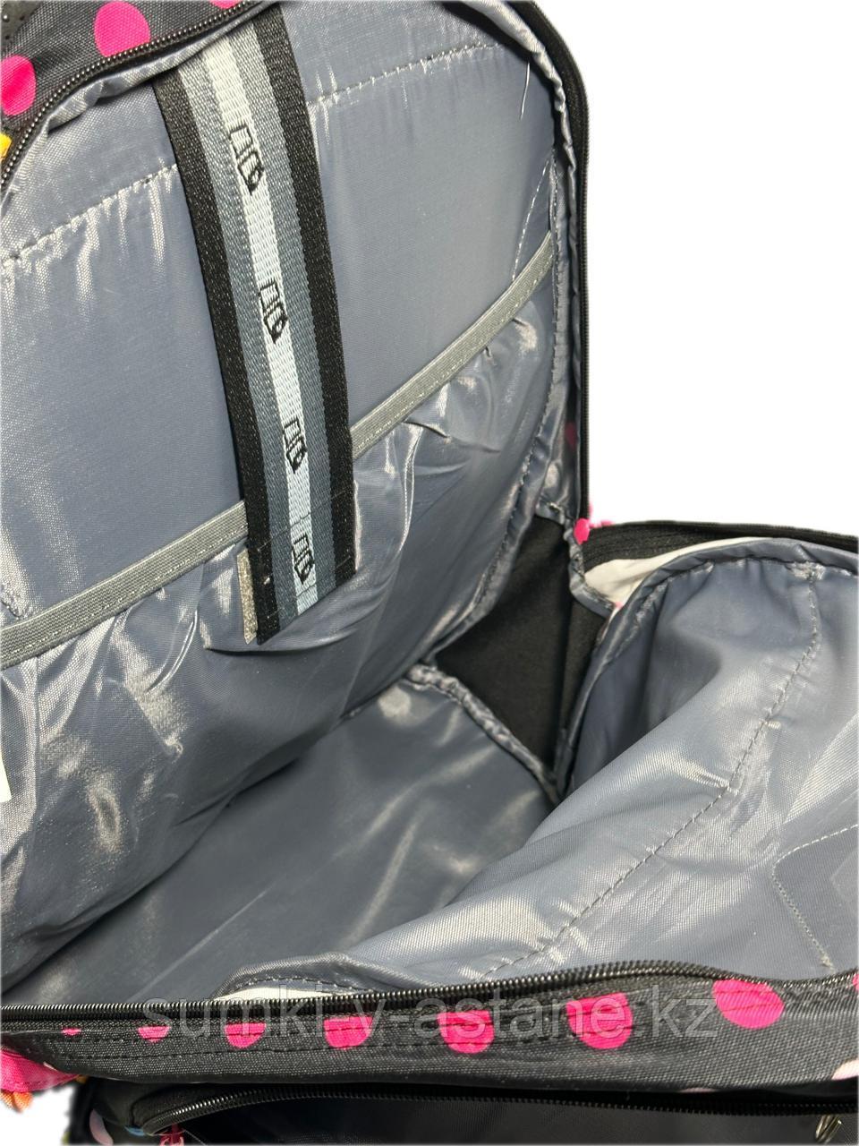 Школьный рюкзак "GOLOVE" для девочек в средние и старшие классы. Высота 47 см, ширина 31 см, глубина 19 см - фото 4 - id-p116199112