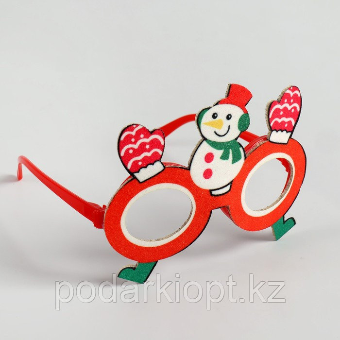 Карнавальные очки «Снеговик» - фото 1 - id-p116189580