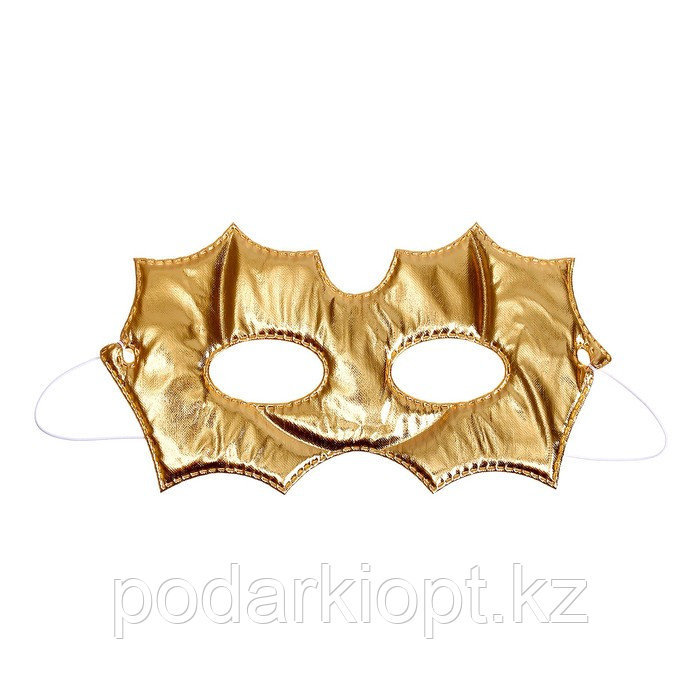 Карнавальная маска «Блеск», цвет золото - фото 1 - id-p116190528