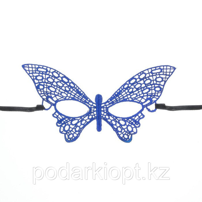 Карнавальная маска «Бабочка», ажур, цвета МИКС - фото 2 - id-p116190537
