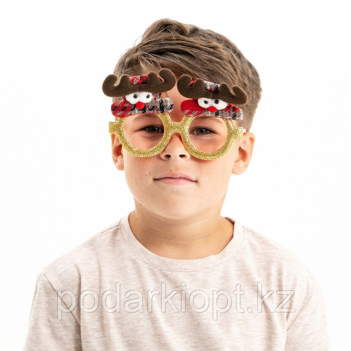 Карнавальные очки «Олень» - фото 2 - id-p116191394