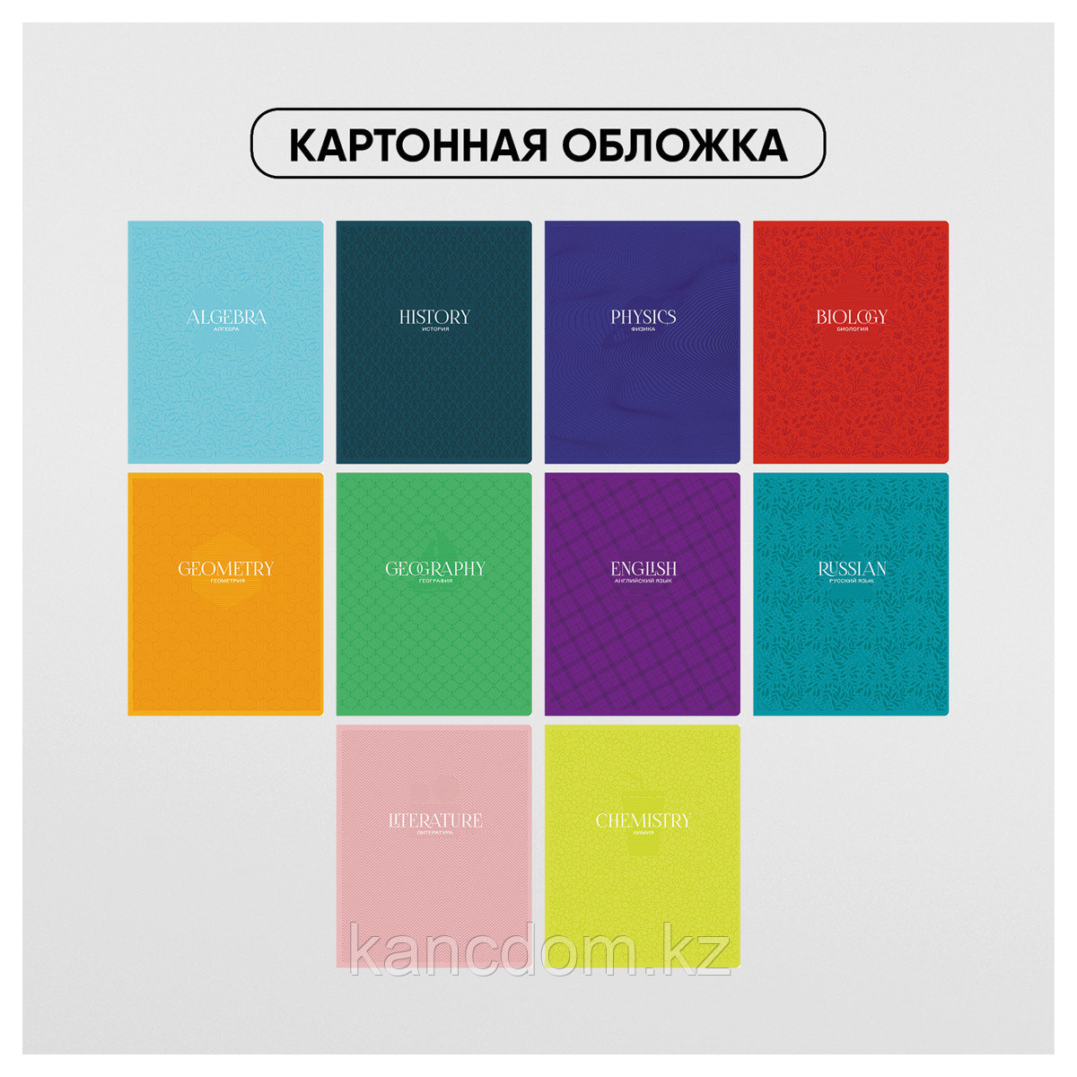 Тетрадь А5 предметная Комплект 10 шт, 48л. BG "Monocolor. Perfection" ТПК5ск48_вл 11753