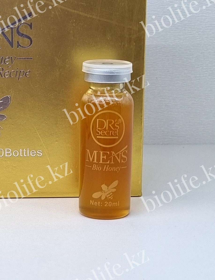 Малайзийский королевский мед биомед Men's Bio Honey Dr's Secret (10х20 гр). Для потенции, долгой эрекции - фото 1 - id-p115253773