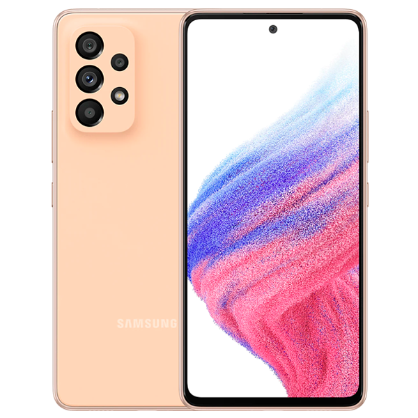 Samsung Galaxy A53 8/128 GB Peach - фото 1 - id-p116200156