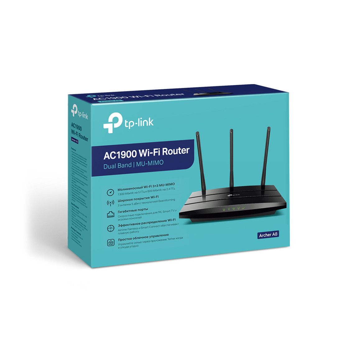 Маршрутизатор TP-Link Archer A8 - фото 3 - id-p116210013