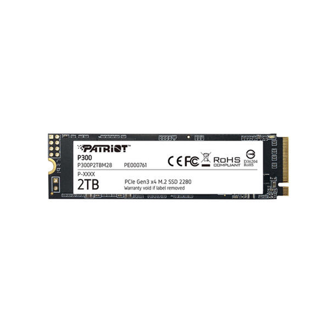 Твердотельный накопитель SSD Patriot Memory P300 P300P2TBM28 2000GB M.2 2-014217 - фото 1 - id-p116212343