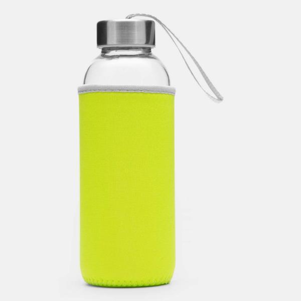 Стеклянная бутылка TAKE WELL Зеленый - фото 1 - id-p116212395