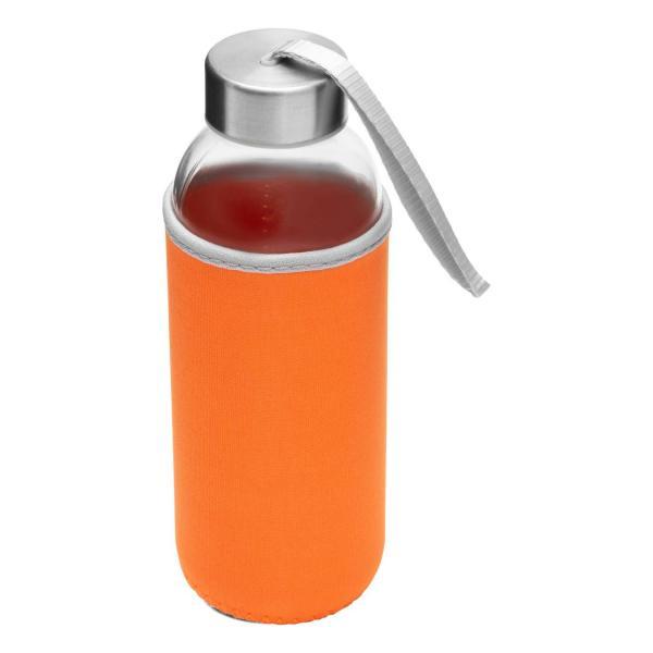 Стеклянная бутылка TAKE WELL Оранжевый - фото 3 - id-p116212397